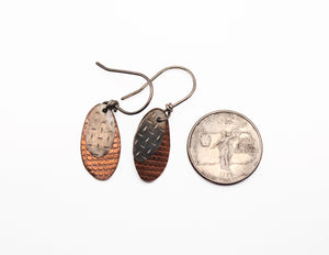 Mixed Metal Dangling Earrings by Kaaren Lobel