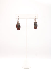 Mixed Metal Dangling Earrings by Kaaren Lobel