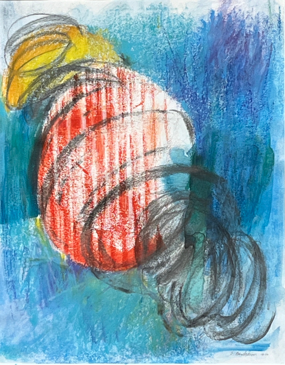 Orange Crush 1 by Sandra Benhaim