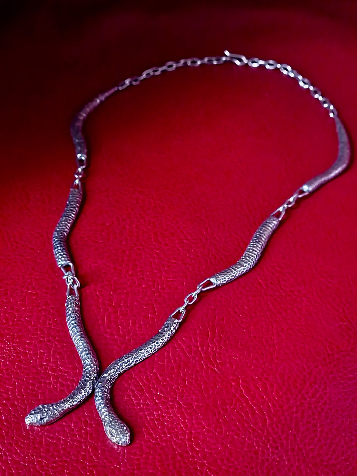 Medusa Necklace by Wynonna Metals