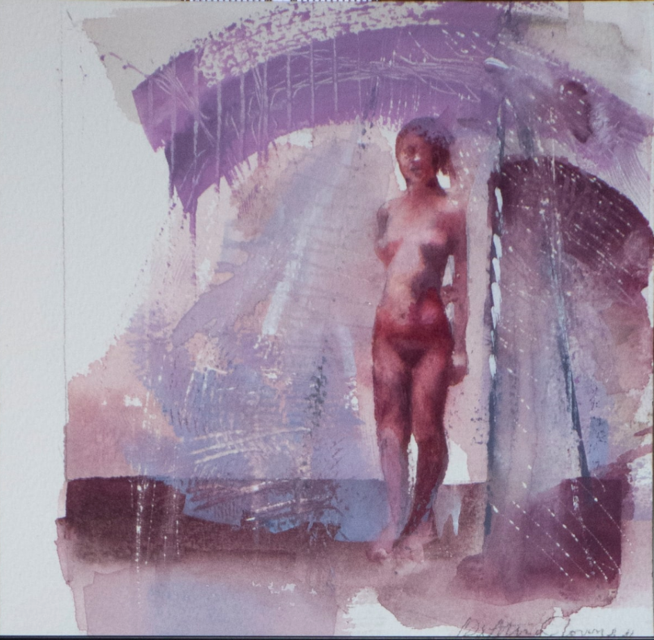 Nude Sketch - Andi by Bettina Clowney