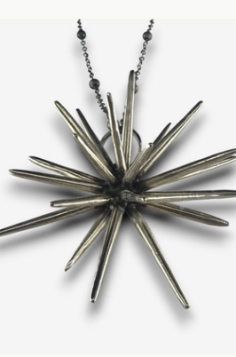 Beam Necklace 2 by Nini Mosiashvili
