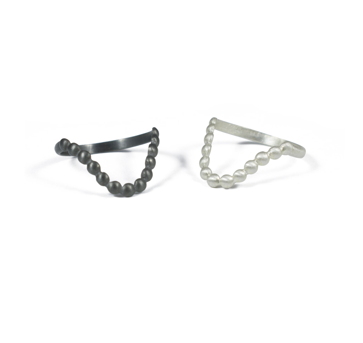 Large Deep Curve Ring by Mary Forst