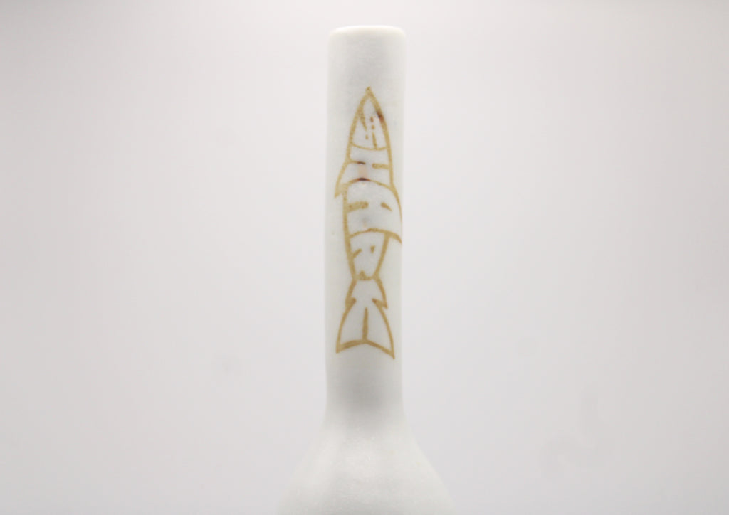 Shark Bottle 1 (long neck) by Lynne Berman