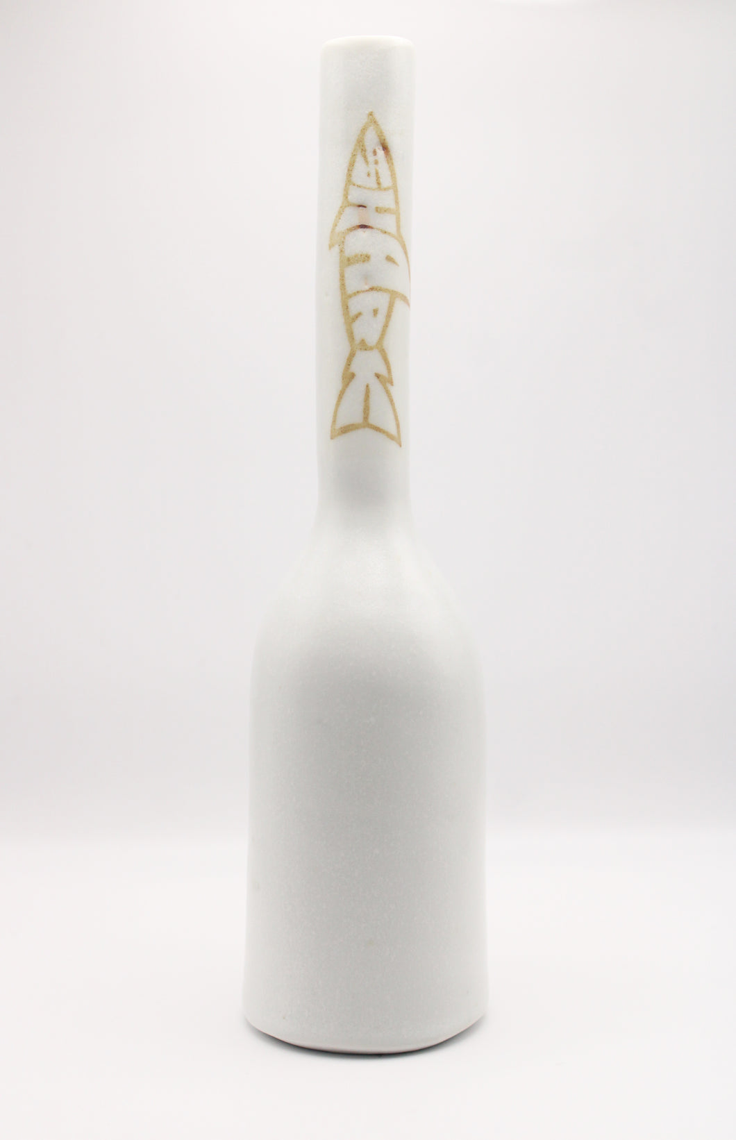 Shark Bottle 1 (long neck) by Lynne Berman