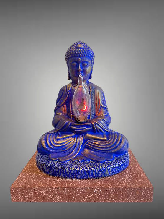 EXHIBITION PIECE: Blue Budha (electric) by Michael Biello