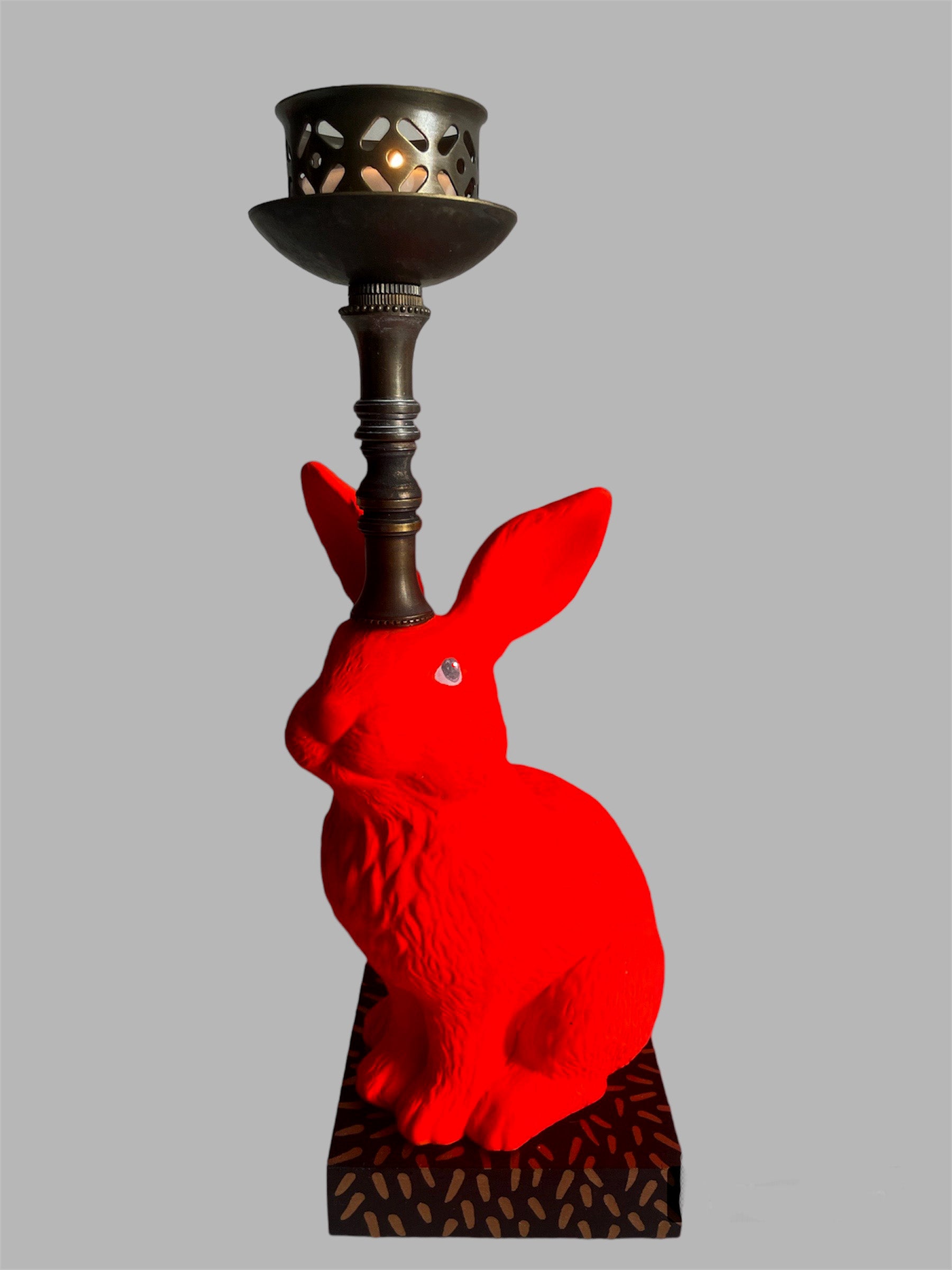 Day Glo Bunny by Michael Biello