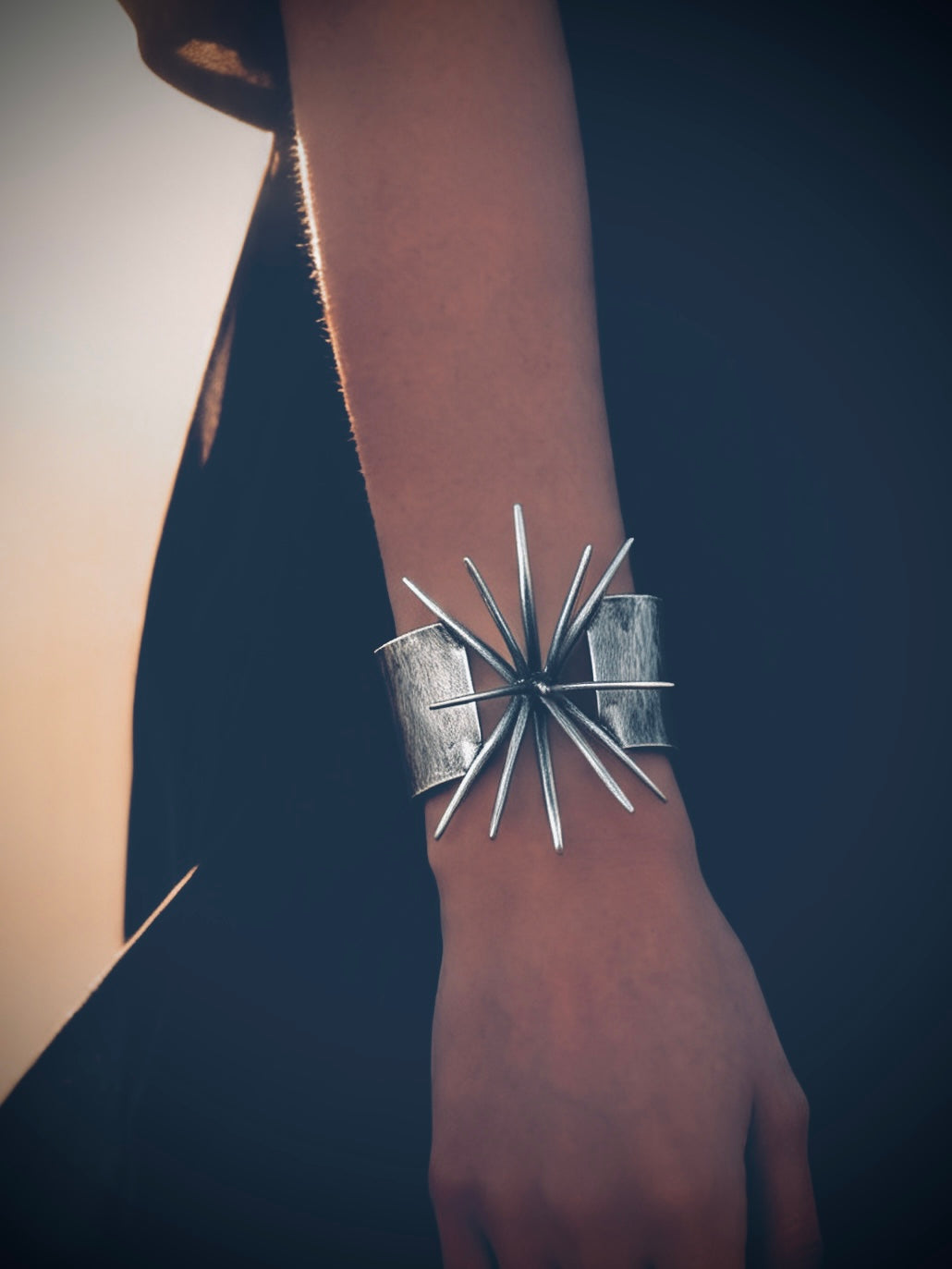 Beam Cuff by Nini Mosiashvili