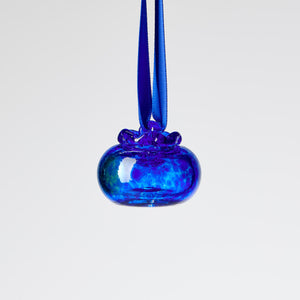 Blueberry Ornament by Antolini Glass