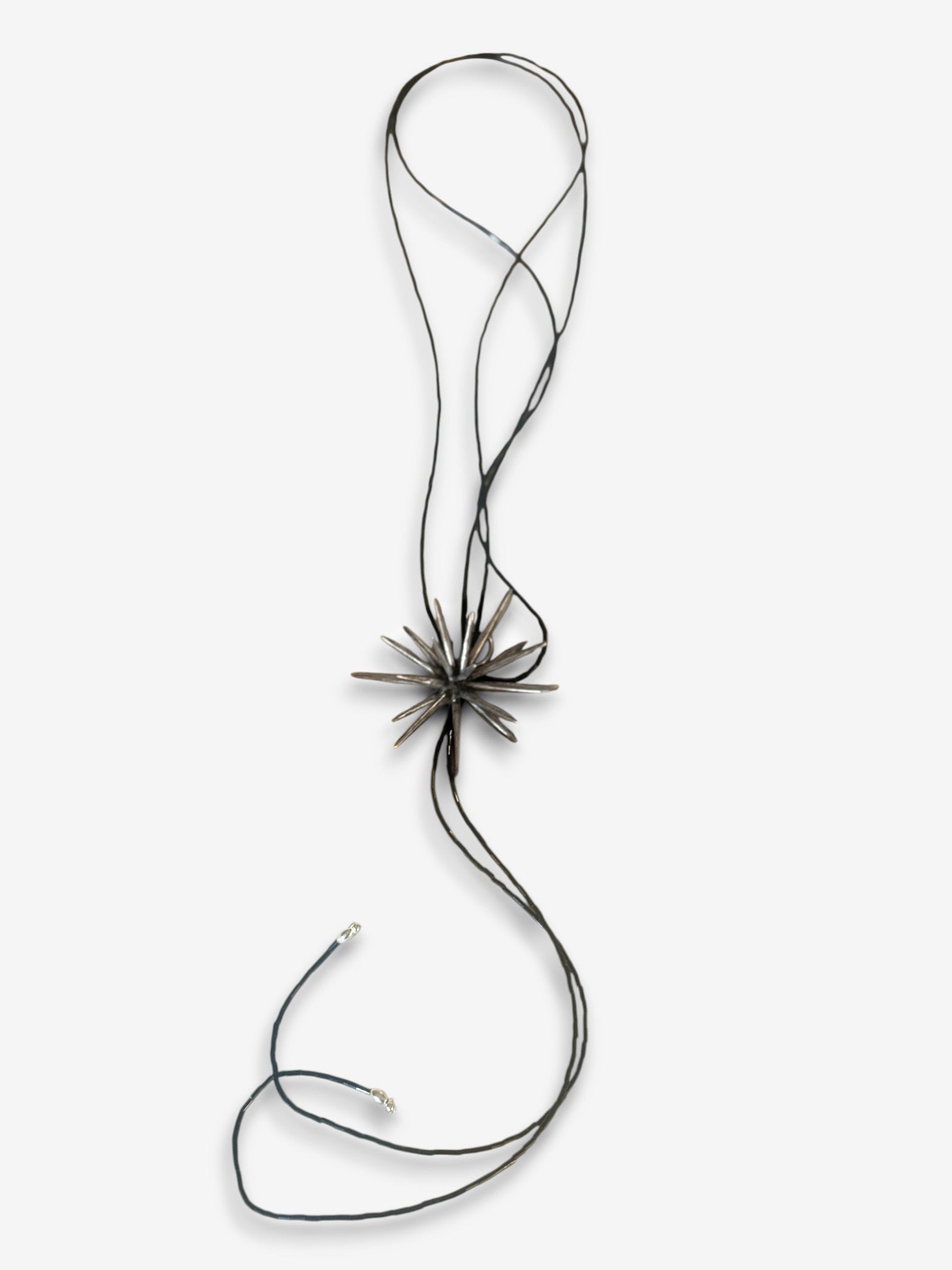 Beam Necklace 2 by Nini Mosiashvili