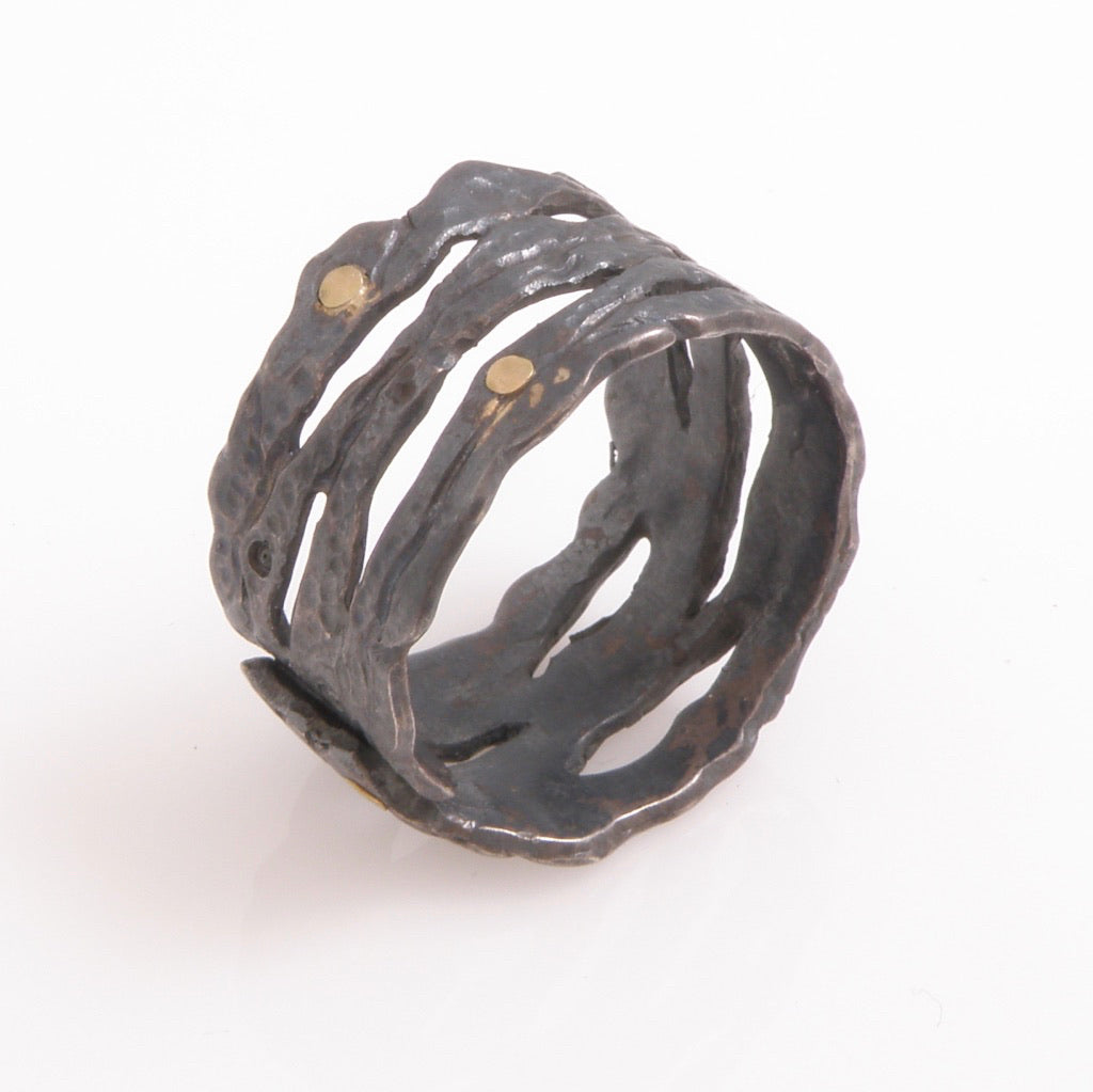 Sterling Silver Ring by Rudy Lewis