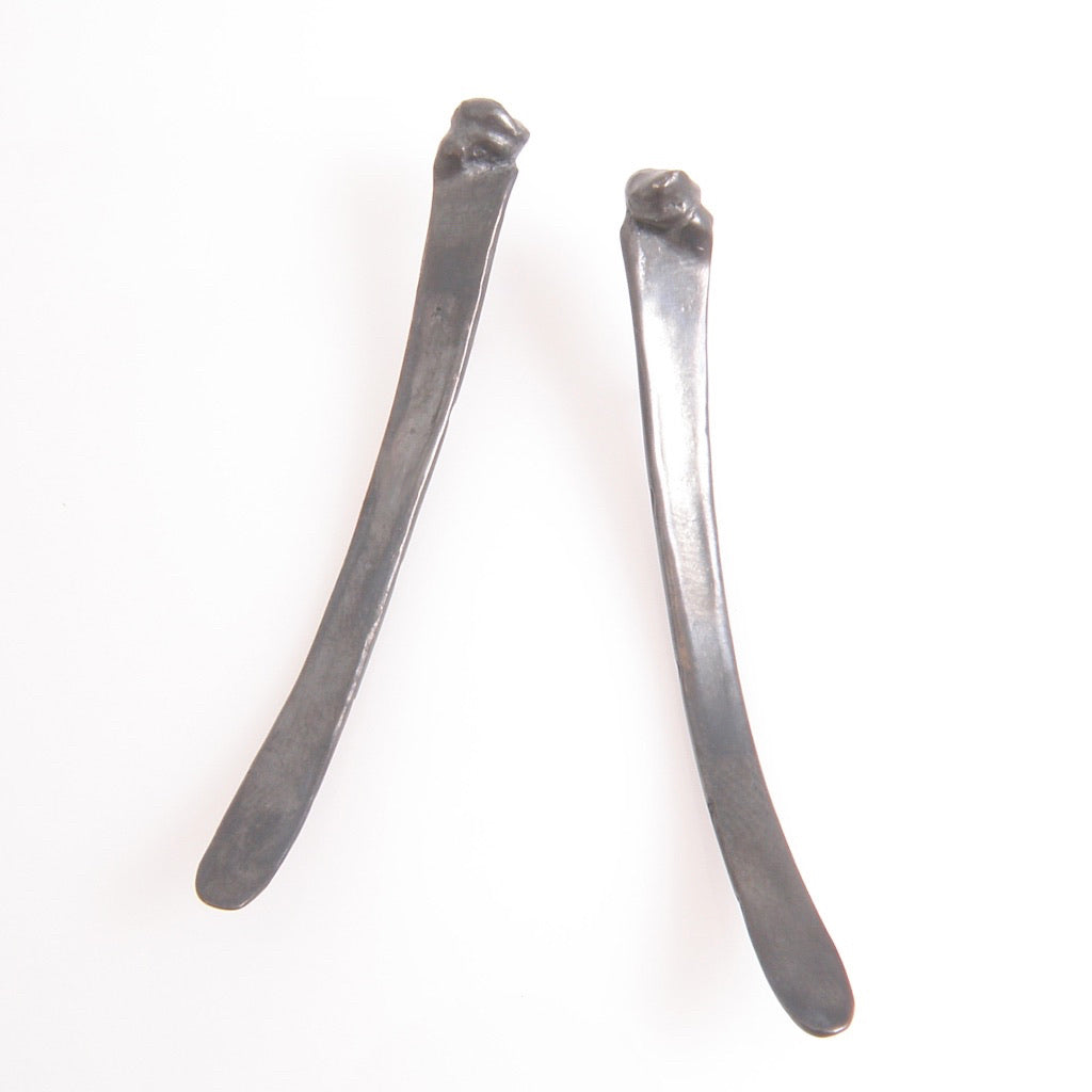 Whale Bone Earrings by Rudy Lewis