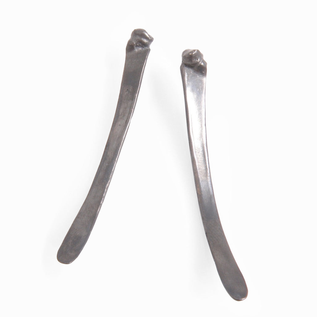 Whale Bone Earrings by Rudy Lewis