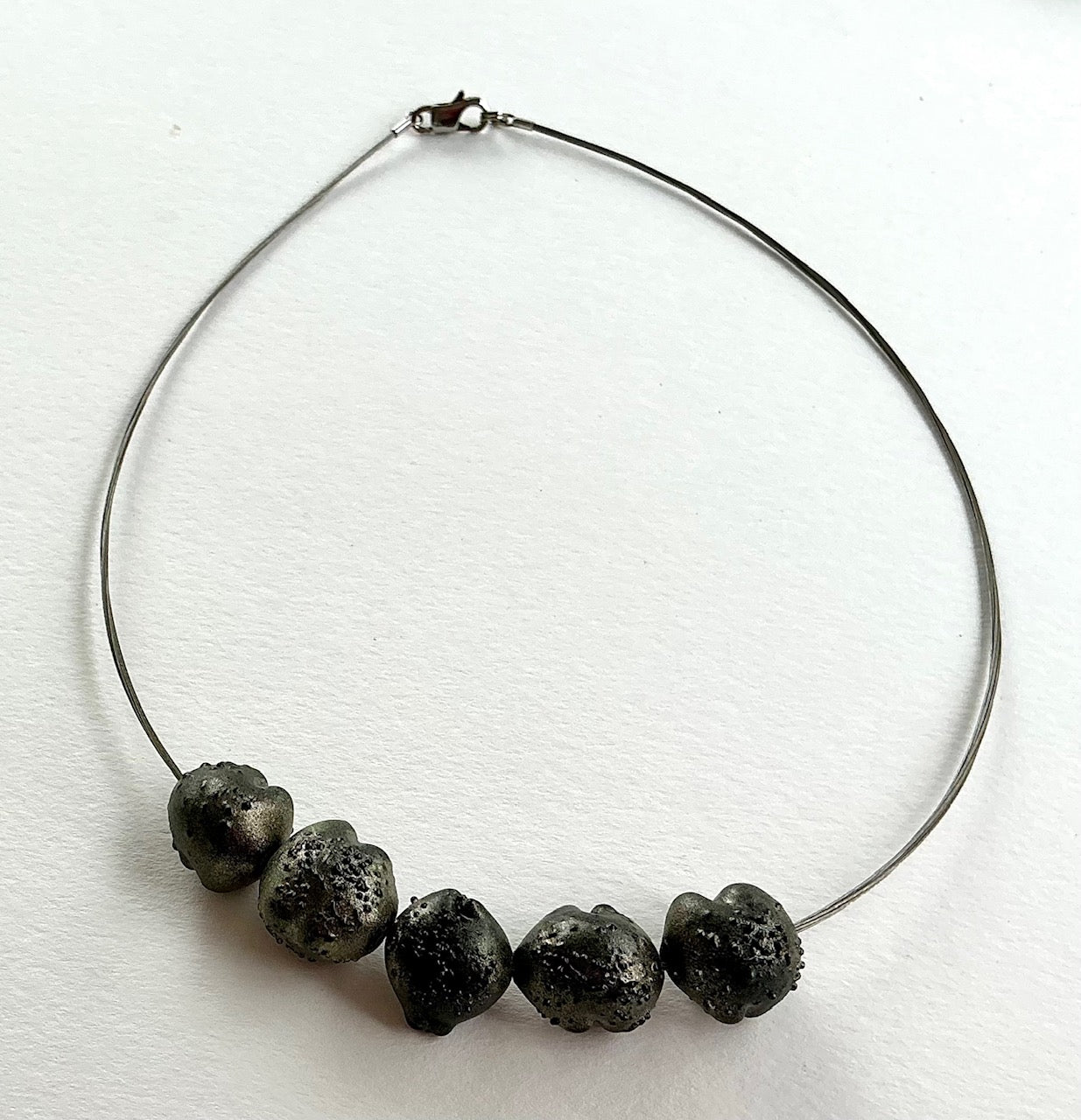 Mini Marine Life Necklace - Black by Patti Dougherty