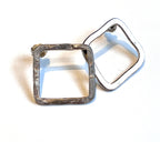 Hand Crafted Square Earrings by Kaaren Lobel
