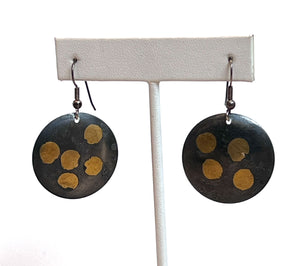 Keum Boo Earrings by Kaaren Lobel