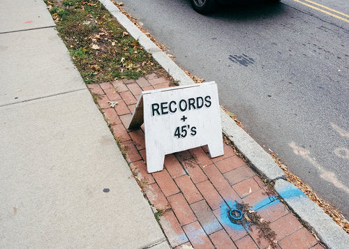Records + 45's by Jaime Alvarez
