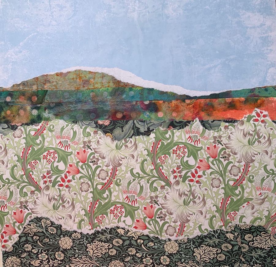 Countryside Collage 1 by Linda Dubin Garfield