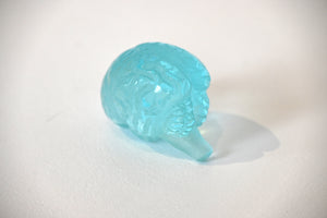 Hand-cast Glass Brain