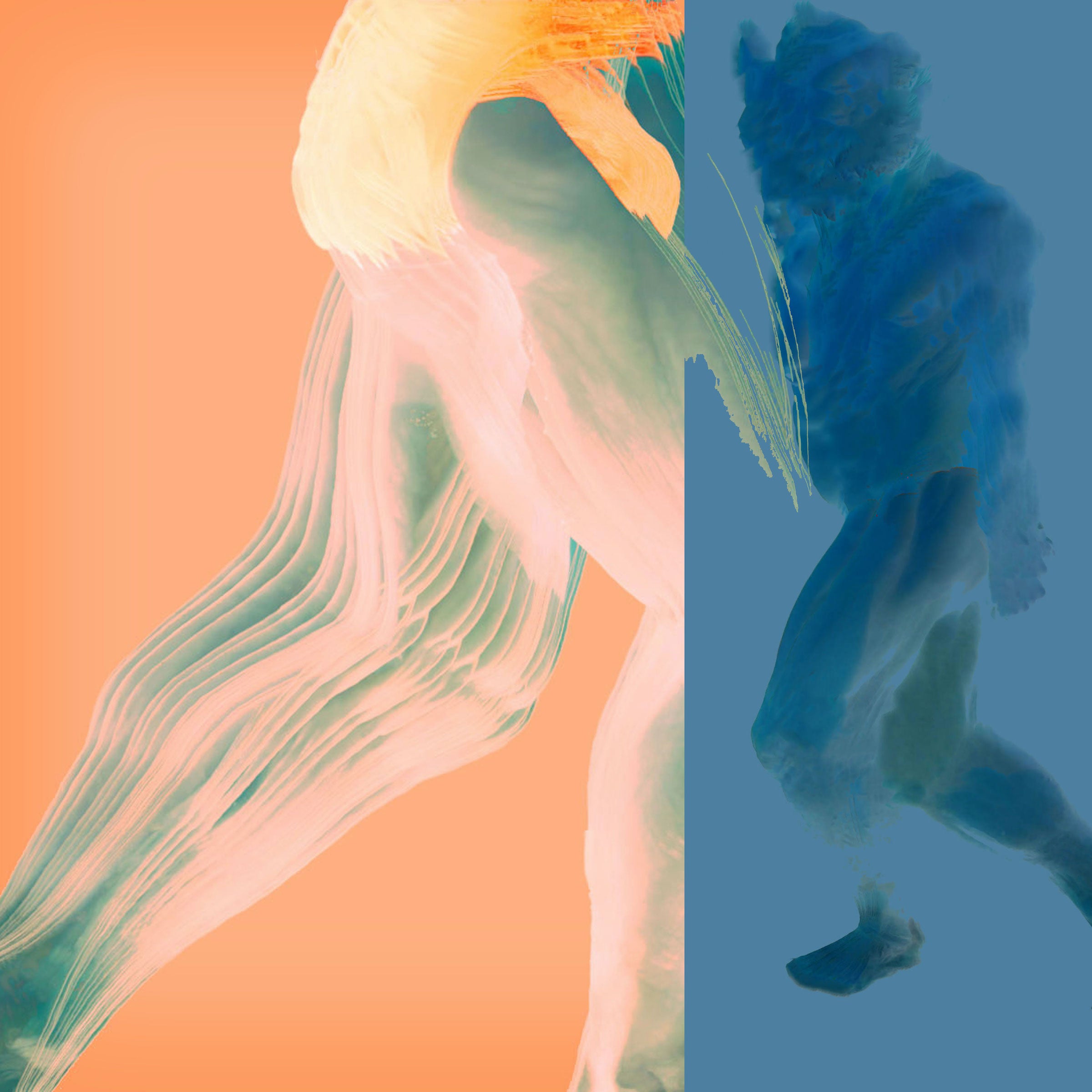 Orange Blue 32 by Brian David Dennis