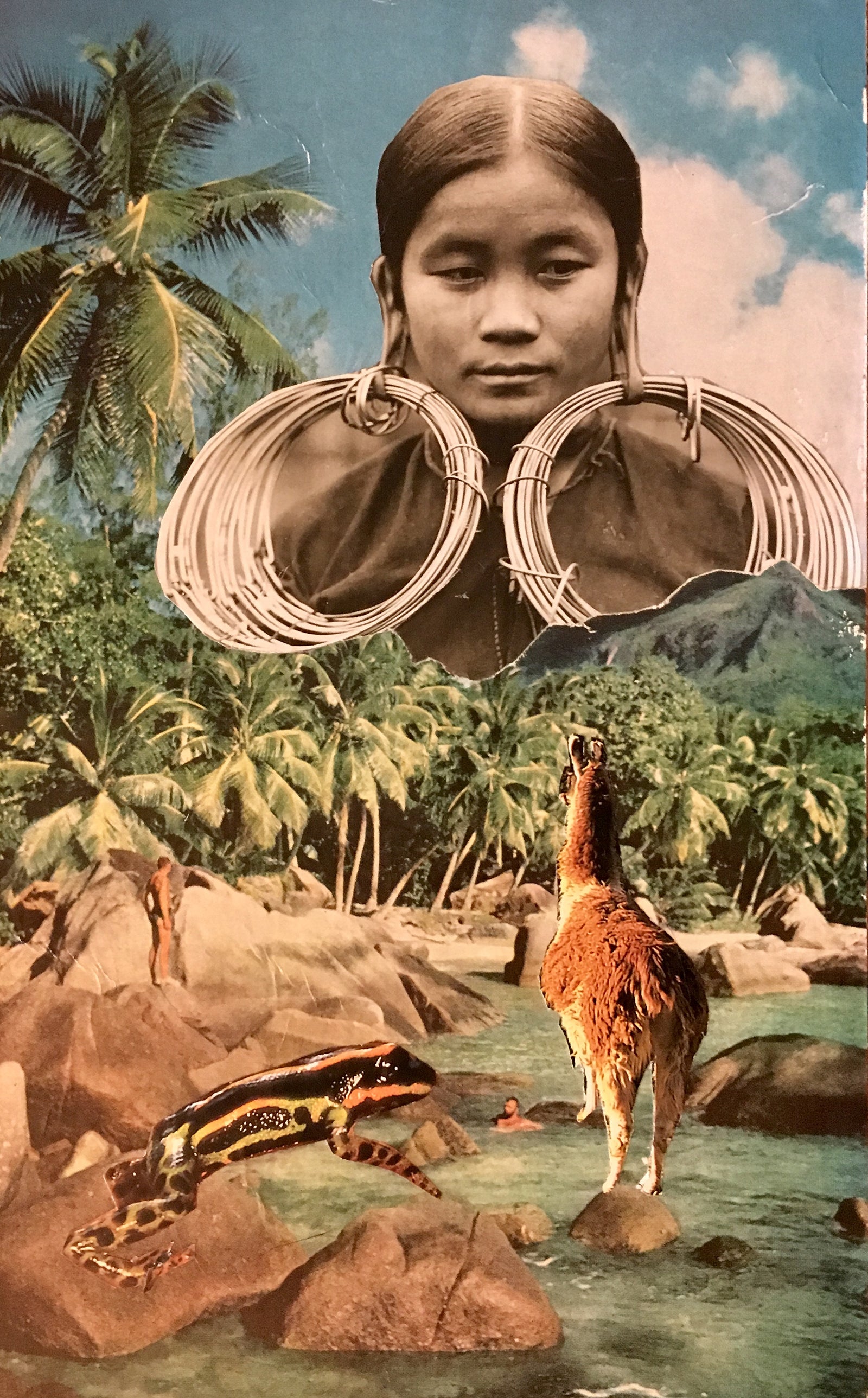 Covid Collage #6 by Rebecca Schultz