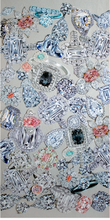 Load image into Gallery viewer, &quot;Diamond Scarf&quot; by John Wind x Leila Cartier
