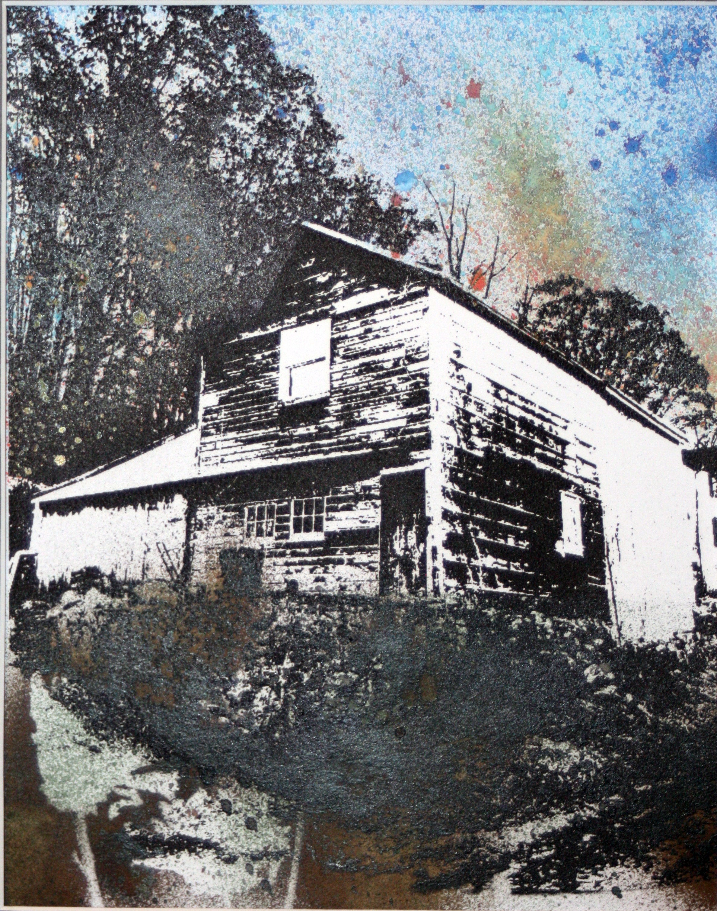 Barn Near Phoenixville (print) by Gillian Pokalo
